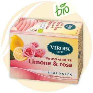 Infuso ai frutti Limone & Rosa Biologico