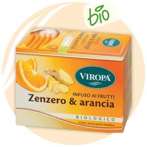 Infuso ai frutti Zenzero & Arancia Biologico